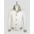 Barba Napoli White Pl Pu Shearling Coat 1