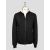 Barba Napoli Black Leather Suede Coat 1