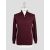 Marco Pescarolo Burgundy Virgin Wool Sweater Half Zip 1