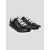 Kiton Black Leather Crocodile Sneakers 1