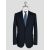 Sartorio Napoli Dark Blue White Virgin Wool Ea Suit 1