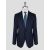 Sartorio Napoli Blue Virgin Wool Ea Suit 1