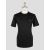 Kiton Black Cotton T-shirt 1