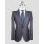Sartorio Napoli Blue Gray Virgin Wool Cashmere Ea Suit 1