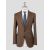 Sartorio Napoli  Brown Virgin Wool Ea Suit 1