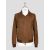 Isaia Brown Leather Suede Coat 1