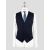 Tagliatore Blue Virgin Wool Ea Gilet 1