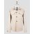 Tagliatore Beige Leather Suede Coat 1