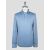 Isaia Light Blue Silk Cotton Sweater Polo 1