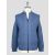 Isaia Blue Wool Sweater Full Zip 1