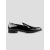 Isaia Black Leather Loafers 1