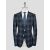 Isaia Blue Wool Silk Linen Ea  Blazer 1