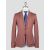 Isaia Burgundy Wool Silk Cashmere Blazer 1
