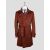 Isaia Red Cashmere Overcoat 1