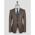 Isaia Cashmere Brown Gray Blazer 1