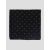 Isaia Black Wool Pocket Square 1