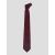 Isaia Burgundy Silk Tie 1