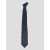 Isaia Dark Blue Gray Wool Silk Tie 1