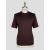 Richard Smith Burgundy Loro Piana Wool Australis Aqua T-shirt 1