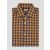 Kiton Orange Blue Cotton Shirt 1