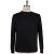Kiton KNT Black Viscose Ea Sweater Crewneck 1