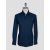 Kiton Blue Cotton Shirt 1