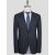 Isaia Isaia Blue Wool Silk Linen Suit Blue 000