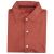 Isaia Isaia Red Silk Cotton Shirt Short Sleeve Red 000