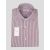 Cesare Attolini Cesare Attolini Burgundy White Cotton Shirt Burgundy / White 000