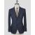 Isaia Isaia Blue Cotton Linen Pa Blazer Blue 000