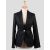 Kiton Kiton Black Linen Suits Black 000