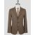 Isaia Isaia Brown Cotton Blazer Brown 000