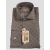 Barba Napoli Barba Napoli Gray Brown Cotton Shirt Gray / Brown 000