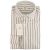 Luigi Borrelli Luigi Borrelli White Brown Cotton Linen Shirt White / Brown 000