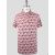 Isaia Isaia White Burgundy Cotton Polo Burgundy / White 000