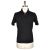 Fioroni Fioroni Black Cotton Polo Half Zip Black 000
