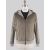 Fioroni Fioroni Taupe Cotton Wool Ea Velvet Coat Taupe 000
