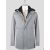 Barba Napoli Barba Napoli Gray Virgin Wool Cashmere with Lapin Fur Overcoat BCY2 Gray 000