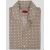 Isaia Isaia Orange White Linen Short Sleeve shirt Orange / White 000