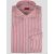 Isaia Isaia Pink White Cotton Shirt Pink / White 000