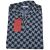 Kiton KITON Blue Black Cotton Corean Shirt Blue/Black 000