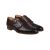 Kiton Kiton Brown Leather Crocodile Dress Shoes Brown 000