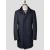 Isaia Isaia Blue Navy Wool Pa Coat Blue Navy 000
