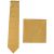 Zilli Zilli Yellow Silk Tie + Pocket Square Yellow 000