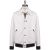 KNT Kiton Knt White Viscose PA EA Coat White 000