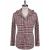 Kiton Kiton Red White Cashmere Overshirt Peter Red / White 000