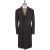 Kiton Kiton Multicolor Virgin Wool Cashmere Silk Overcoat Multicolor 000