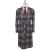 Kiton Kiton Multicolor Virgin Wool Cashmere Silk Double Breasted Overcoat Multicolor 000