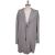 KNT Kiton Knt Gray Cashmere Overcoat Gray 000
