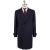 Kiton Kiton Blue Wool Ea Overcoat Blue 000